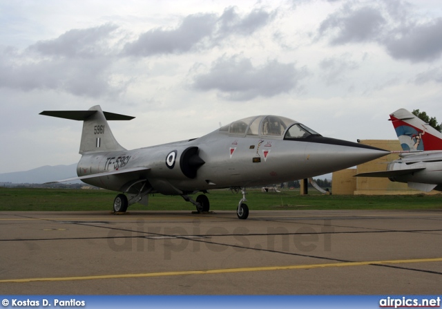 5961, Lockheed TF-104G, Hellenic Air Force