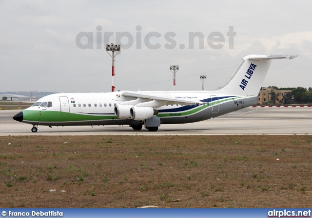 5A-DKQ, British Aerospace BAe 146-300, Air Libya