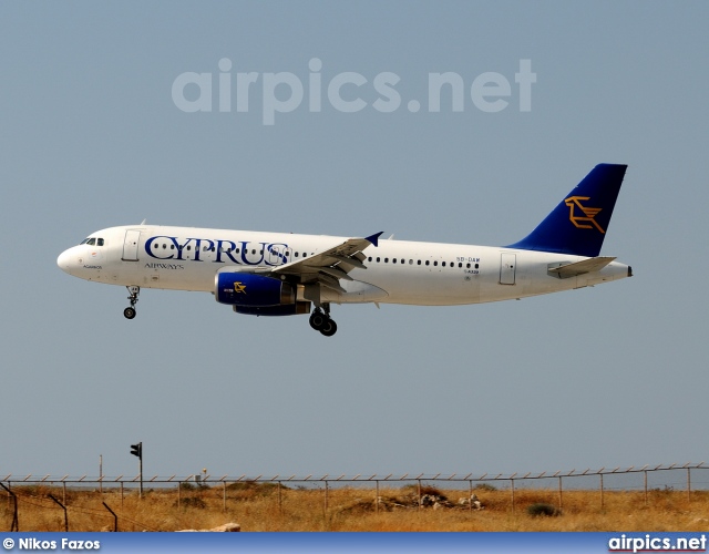 5B-DAW, Airbus A320-200, Cyprus Airways