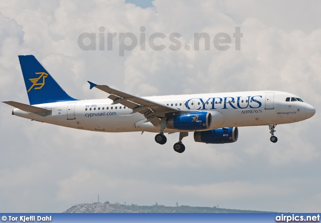 5B-DCL, Airbus A320-200, Cyprus Airways