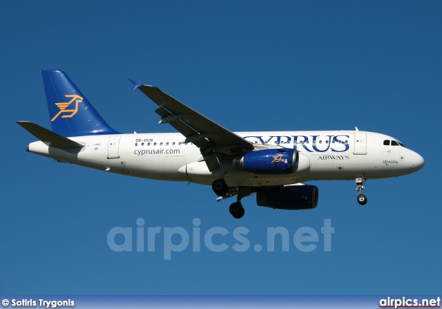 5B-DCN, Airbus A319-100, Cyprus Airways