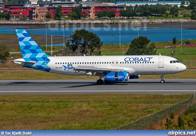 5B-DCR, Airbus A320-200, Cobalt Air