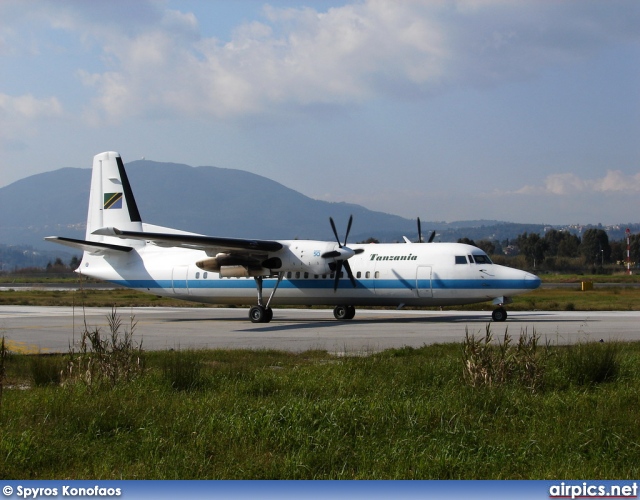 5H-TGF, Fokker 50, Tanzania Government