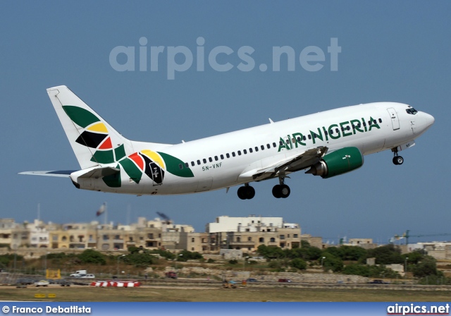 5N-VNF, Boeing 737-300, Air Nigeria