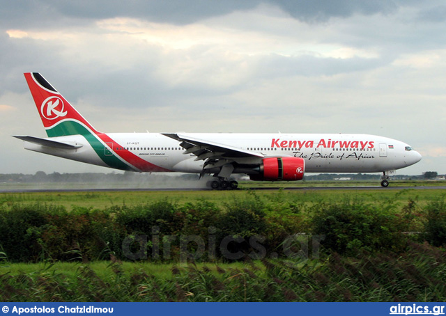 5Y-KQT, Boeing 777-200ER, Kenya Airways