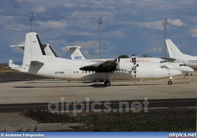 5Y-SIB, Fokker 50, Skyward International