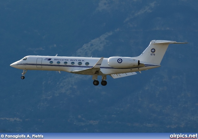 678, Gulfstream V, Hellenic Air Force