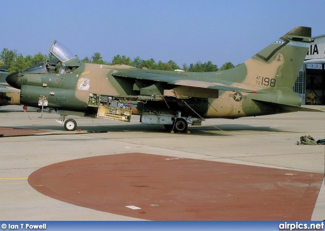 72-0198, Ling-Temco-Vought A-7D Corsair II, United States Air Force
