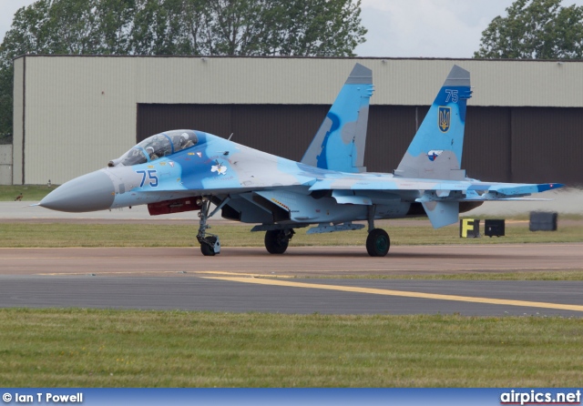 75, Sukhoi Su-27UB, Ukrainian Air Force