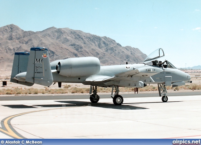 80-0274, Fairchild A-10A Thunderbolt II, United States Air Force