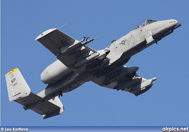 81-0960, Fairchild A-10C Thunderbolt II, United States Air Force