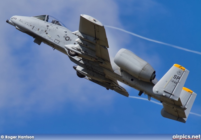 82-0649, Fairchild A-10A Thunderbolt II, United States Air Force