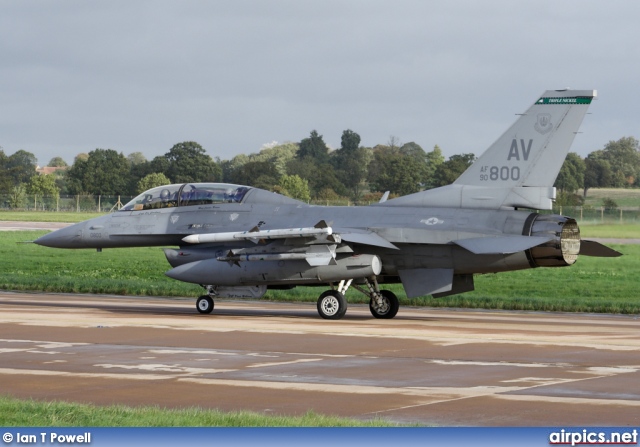 90-0800, Lockheed F-16D Fighting Falcon, United States Air Force