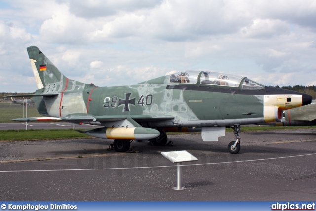 99-40, Fiat G.91T-3, German Air Force - Luftwaffe