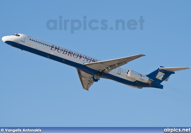 9A-CDA, McDonnell Douglas MD-83, Dubrovnik Airline