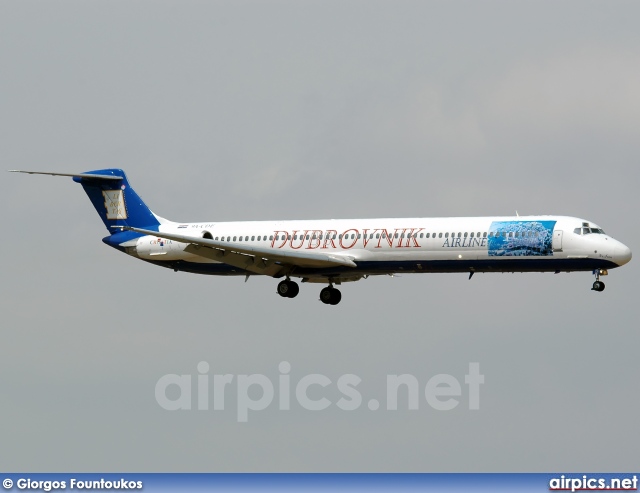 9A-CDE, McDonnell Douglas MD-82, Dubrovnik Airline