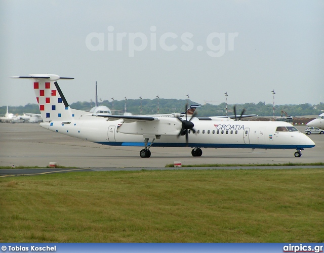 9A-CQA, De Havilland Canada DHC-8-400Q Dash 8, Croatia Airlines