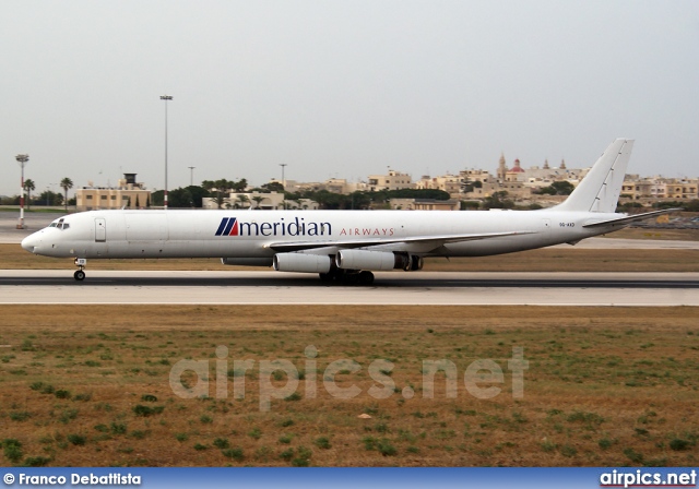 9G-AXD, Douglas DC-8-63F, Meridian Airways