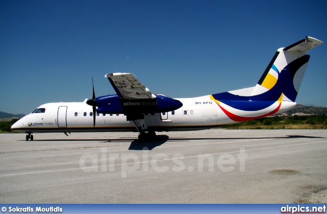 9H-AFD, De Havilland Canada DHC-8-300 Q Dash 8, Athens Airways