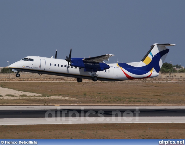 9H-AFD, De Havilland Canada DHC-8-300 Q Dash 8, Athens Airways