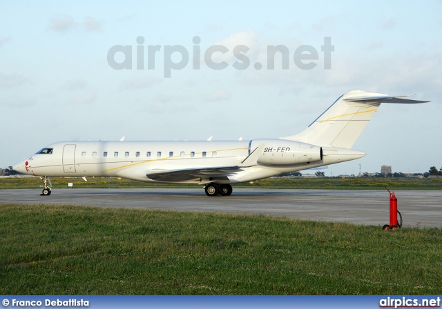 9H-FED, Bombardier Global Express, Private