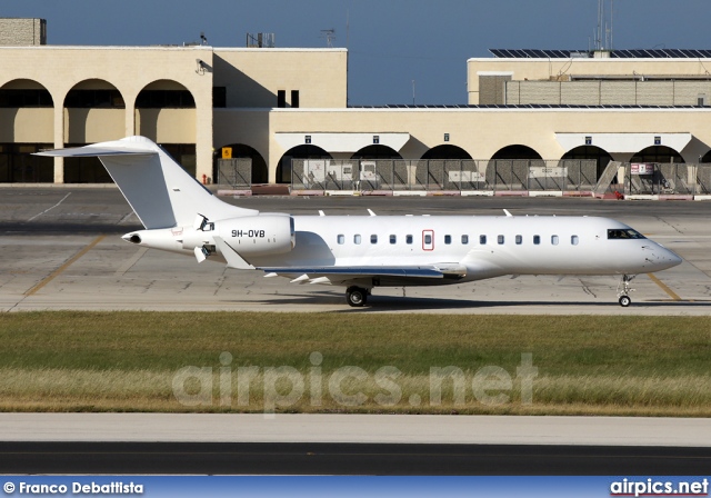 9H-OVB, Bombardier Global 5000, Private