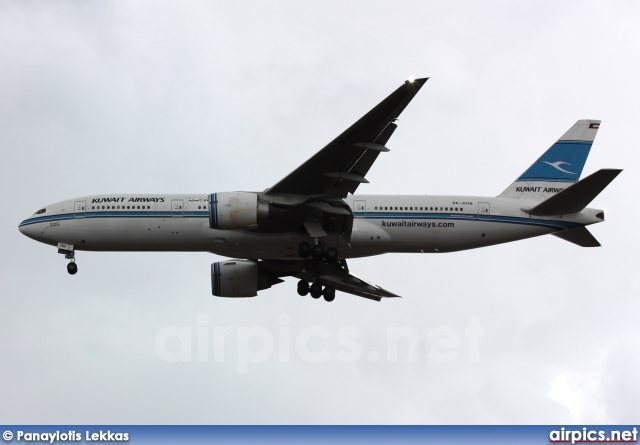 9K-AOB, Boeing 777-200ER, Kuwait Airways