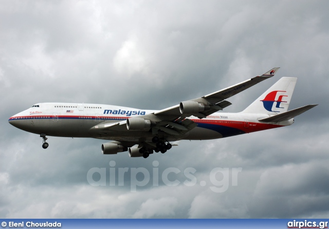 9M-MPF, Boeing 747-400, Malaysia Airlines