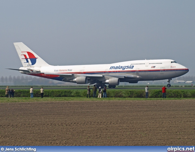 9M-MPL, Boeing 747-400, Malaysia Airlines