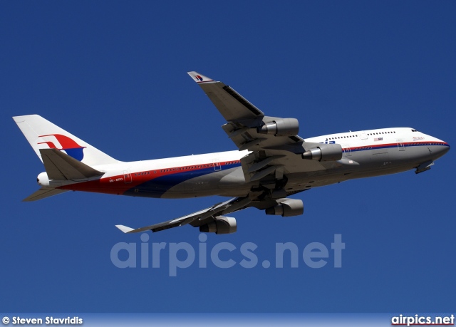 9M-MPO, Boeing 747-400, Malaysia Airlines