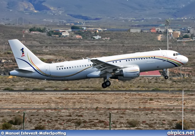 9M-NAB, Airbus A320-200CJ Prestige, Malaysian Government