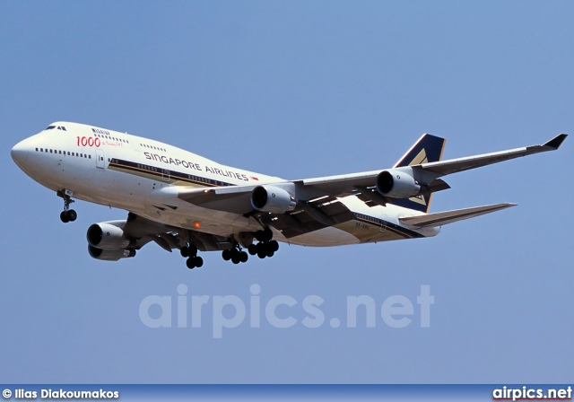 9V-SMU, Boeing 747-400, Singapore Airlines
