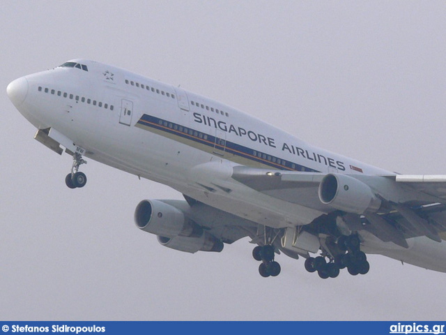 9V-SMW, Boeing 747-400, Singapore Airlines