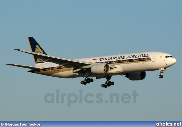 9V-SVI, Boeing 777-200ER, Singapore Airlines