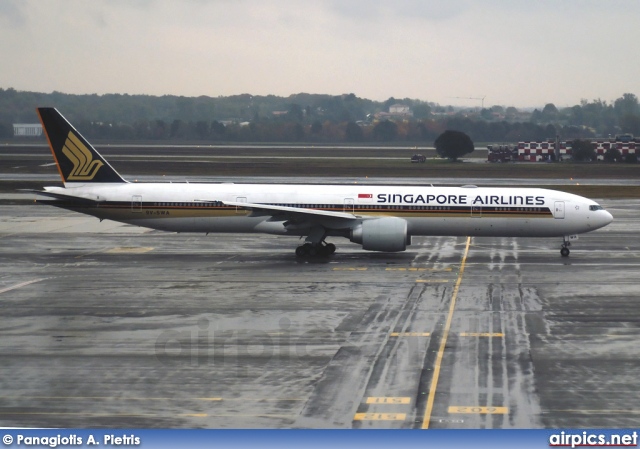 9V-SWA, Boeing 777-300ER, Singapore Airlines