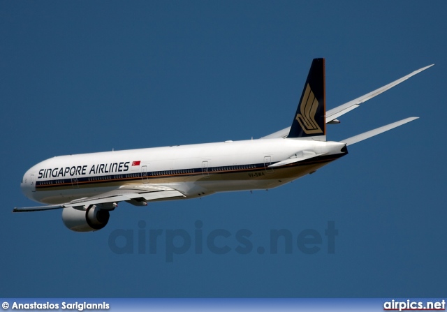 9V-SWA , Boeing 777-300ER, Singapore Airlines