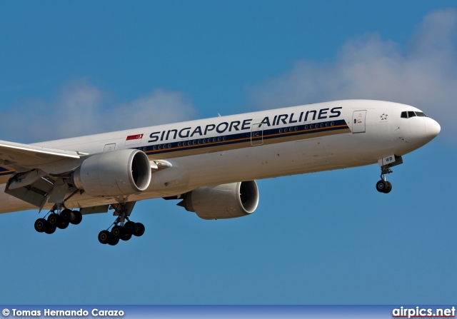 9V-SWB, Boeing 777-300ER, Singapore Airlines