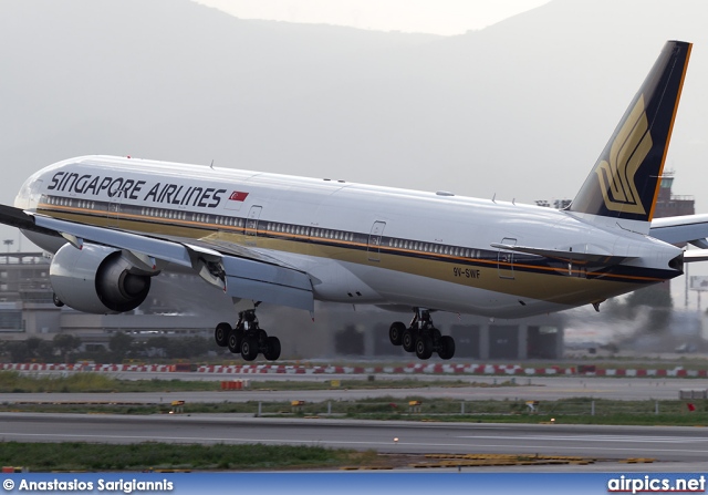 9V-SWF, Boeing 777-300ER, Singapore Airlines