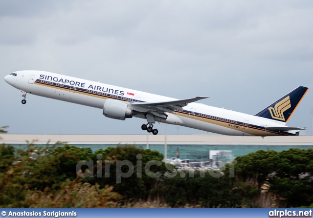 9V-SWJ, Boeing 777-300ER, Singapore Airlines