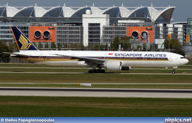 9V-SWS, Boeing 777-300ER, Singapore Airlines