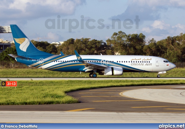 A4O-BG, Boeing 737-800, Oman Air