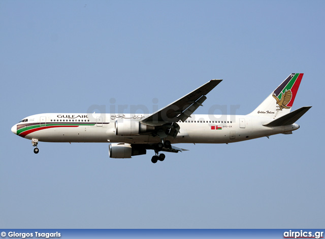 A4O-GK, Boeing 767-300ER, Gulf Air