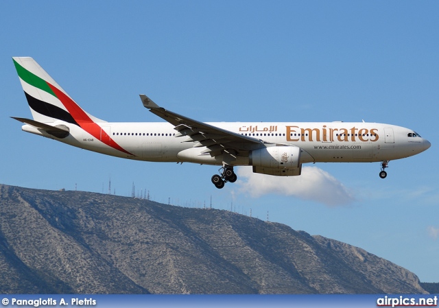 A6-EAB, Airbus A330-200, Emirates