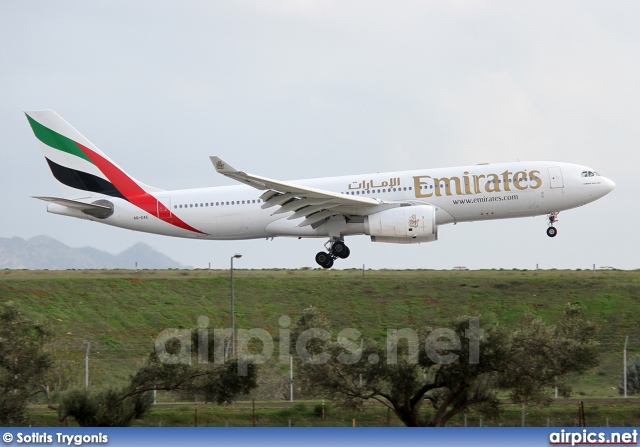 A6-EAE, Airbus A330-200, Emirates