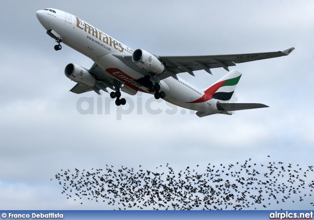 A6-EAP, Airbus A330-200, Emirates