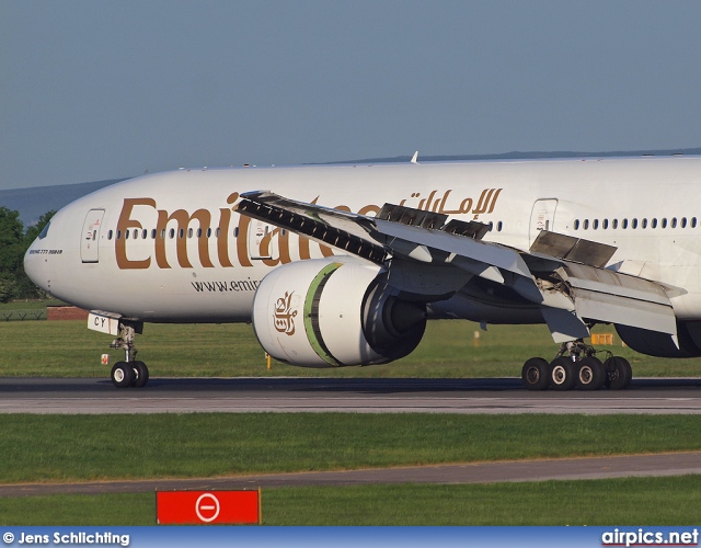 A6-ECY, Boeing 777-300ER, Emirates