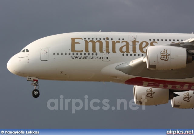 A6-EDK, Airbus A380-800, Emirates