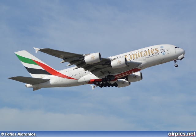 A6-EDK, Airbus A380-800, Emirates