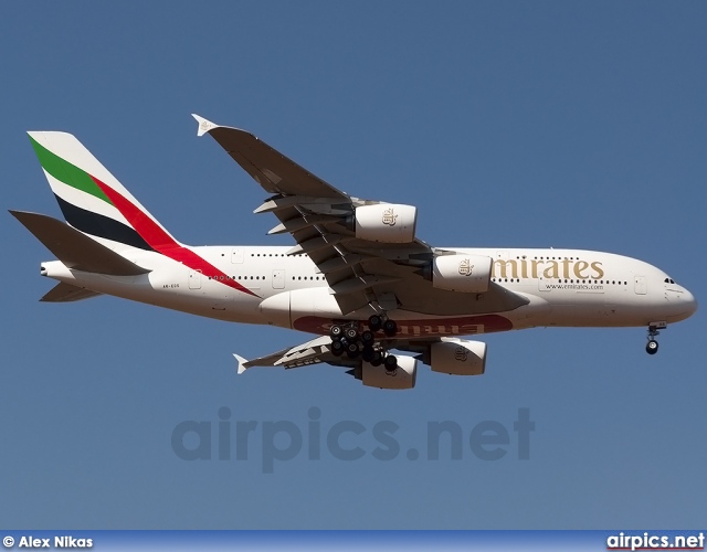 A6-EDS, Airbus A380-800, Emirates