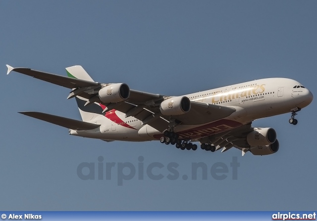 A6-EDS, Airbus A380-800, Emirates